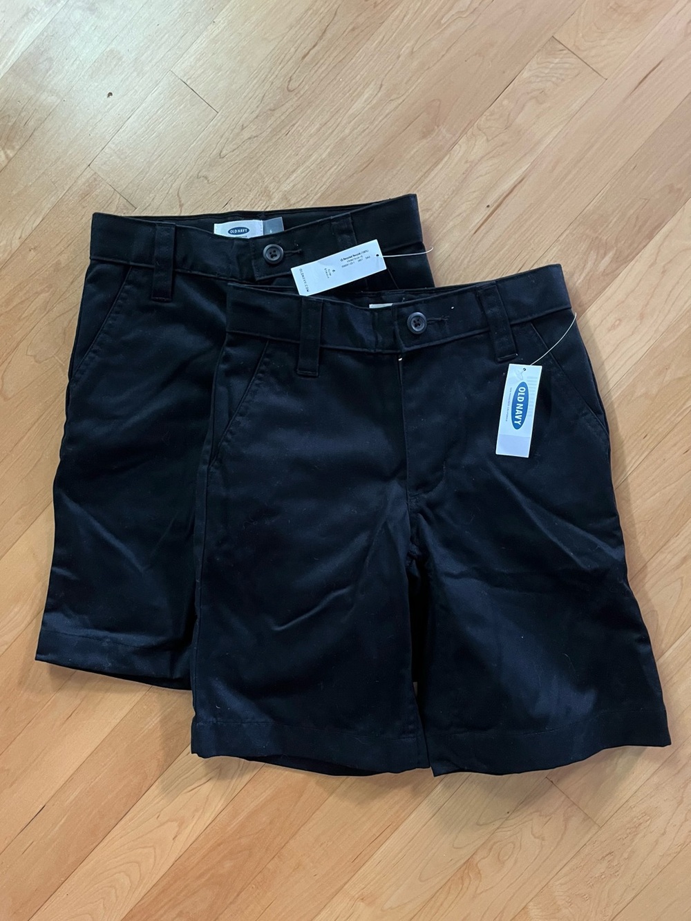 NWT Old Navy Black Kids Chino Short Set